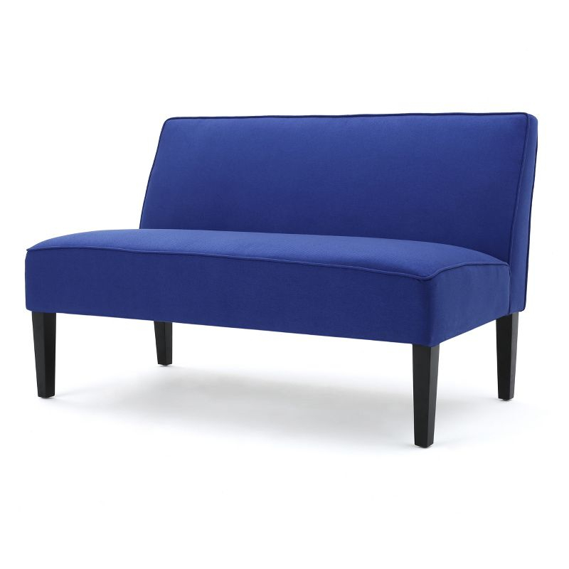 Christopher Knight Home Dejon Loveseat Royal Blue : Upholstered Polyester, Spot Clean, 2-Seater Couch