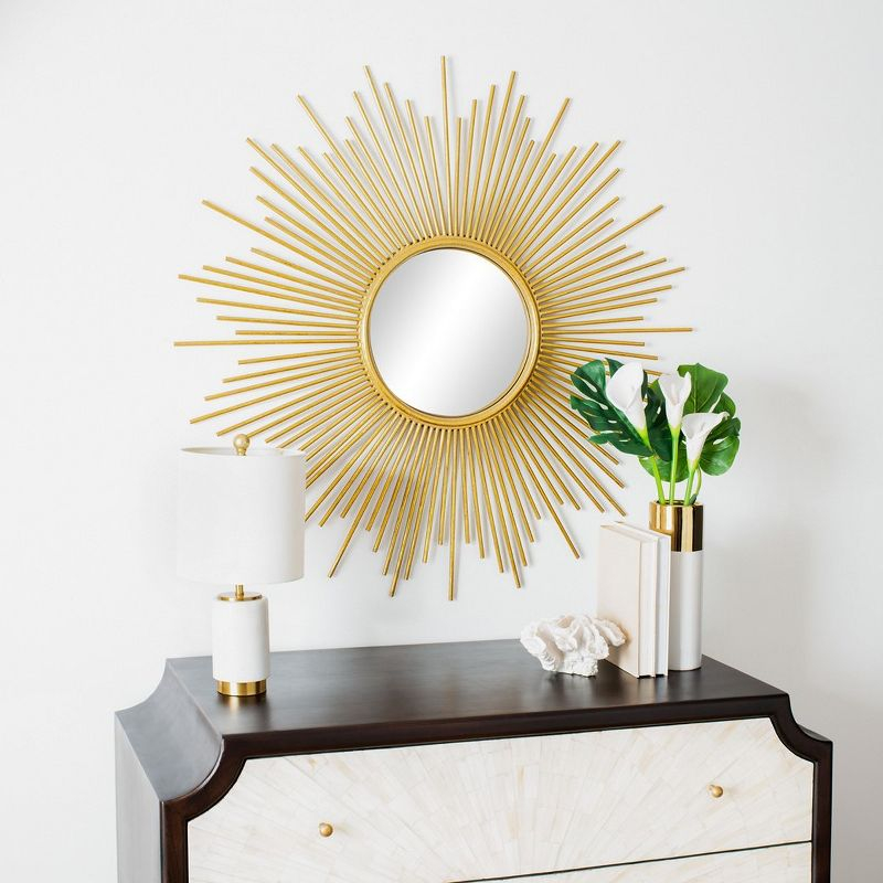 Vila Mirror - Gold Foil - Safavieh