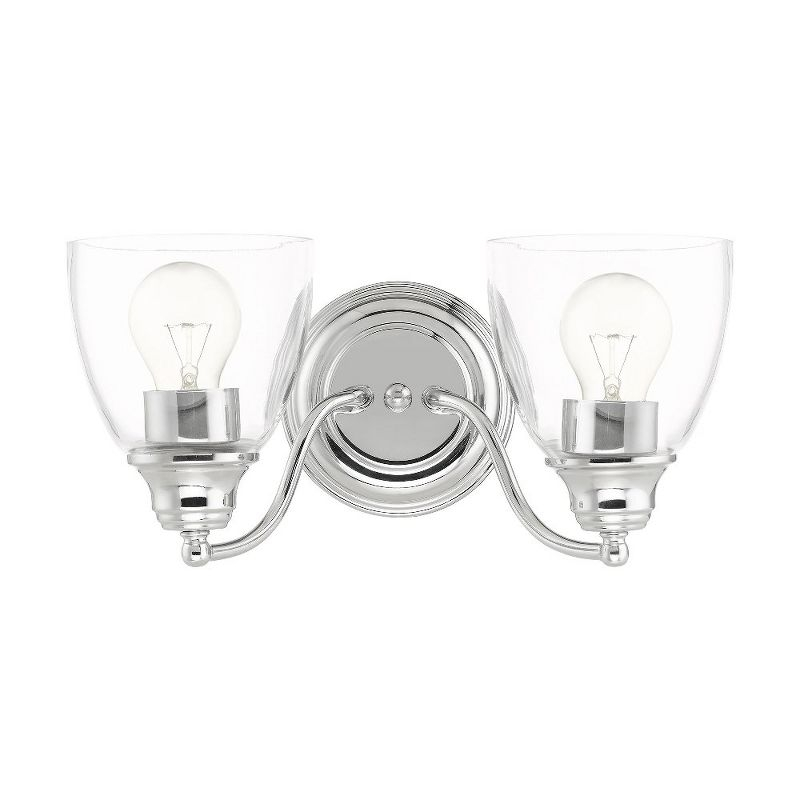 Livex Lighting Montgomery 2 - Light Vanity in  Polished Chrome