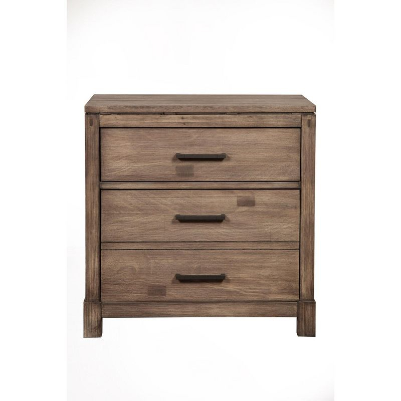 Alpine Furniture Sydney 2 Drawer Nightstand,
