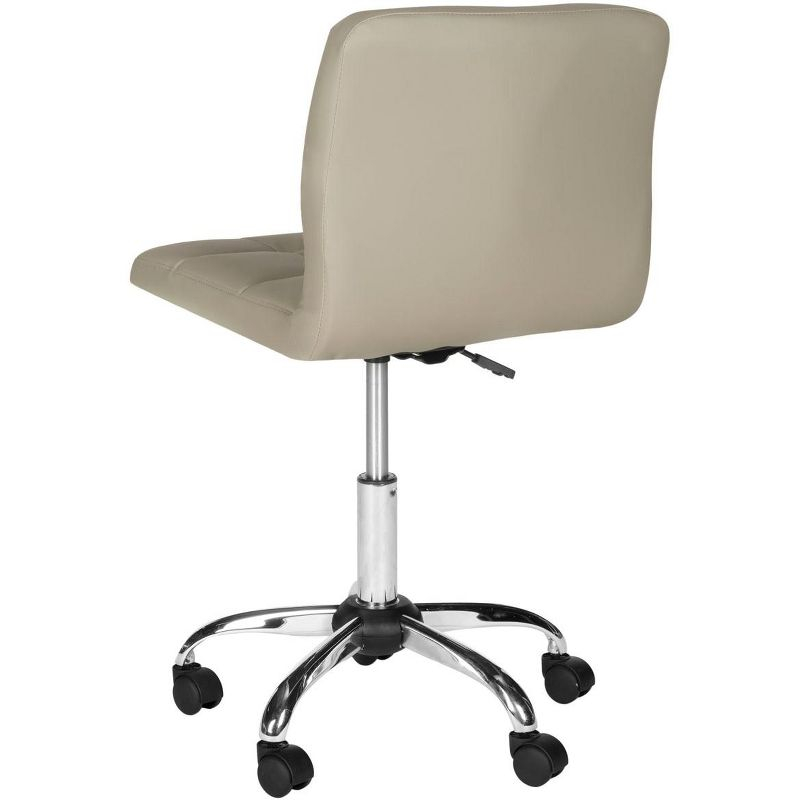 Brunner Desk Chair - Grey - Safavieh