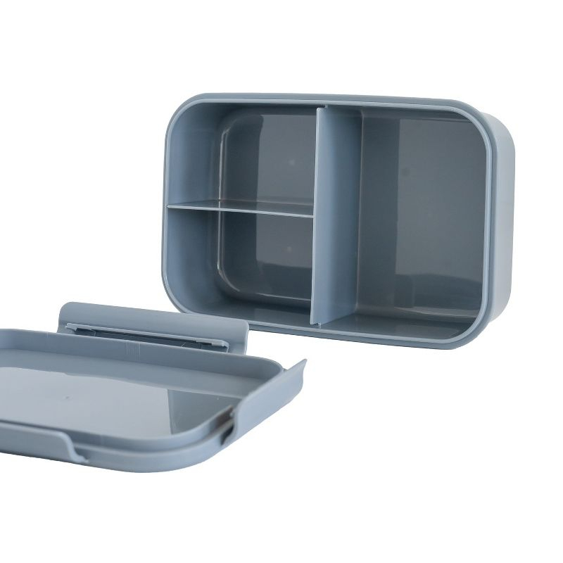 3 Sprouts Recycled Plastic Bento Box - Blueberry Blue