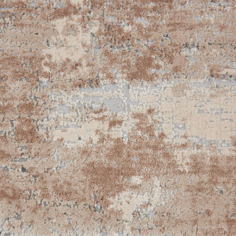 Nourison Rustic Textures Modern Indoor Area Rug Beige 2'2" x 7'6"
