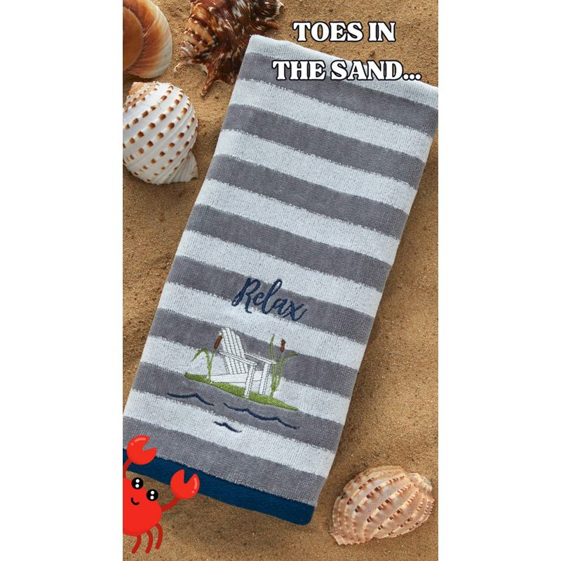 SKL Home 2pc Party Pineapple Hand Towels : Microfiber, Machine Washable, Non-Slip Backing