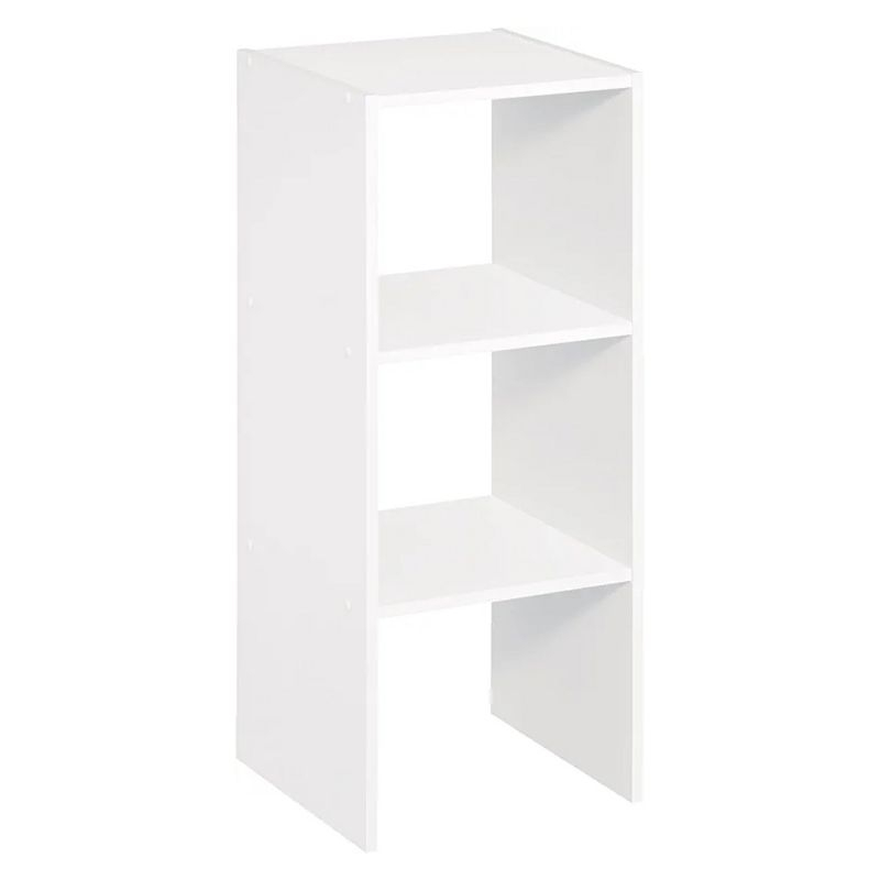 ClosetMaid 8952 Vertical Organizer, Stackable 31 Inch Cubical Storage, Open Shelving Unit for Playrooms or Home Offices, White