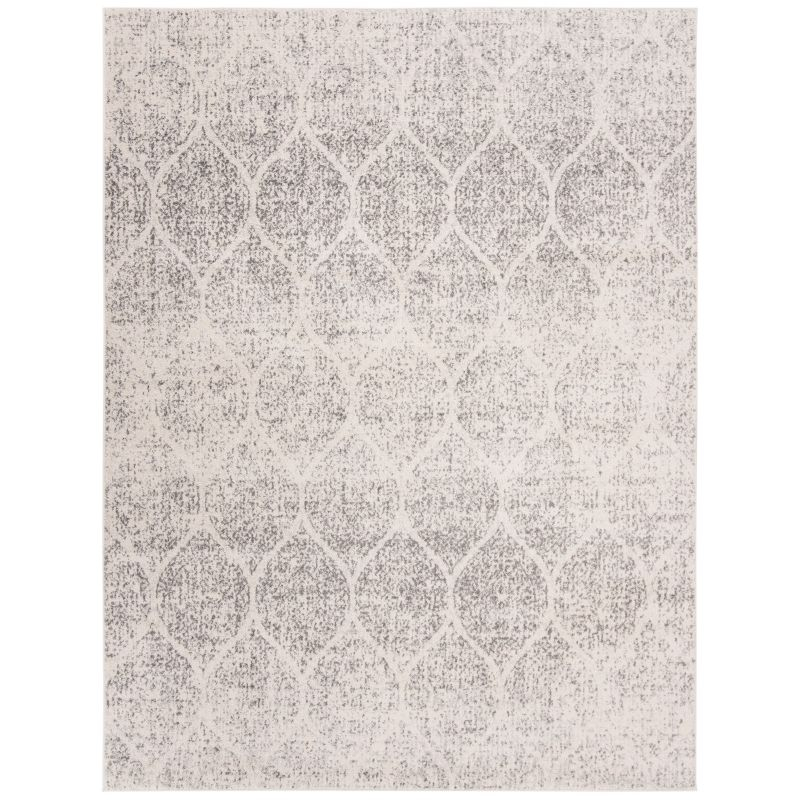 Madison MAD604 Power Loomed Indoor Area Rug - Ivory/Silver - 8'x10' - Safavieh