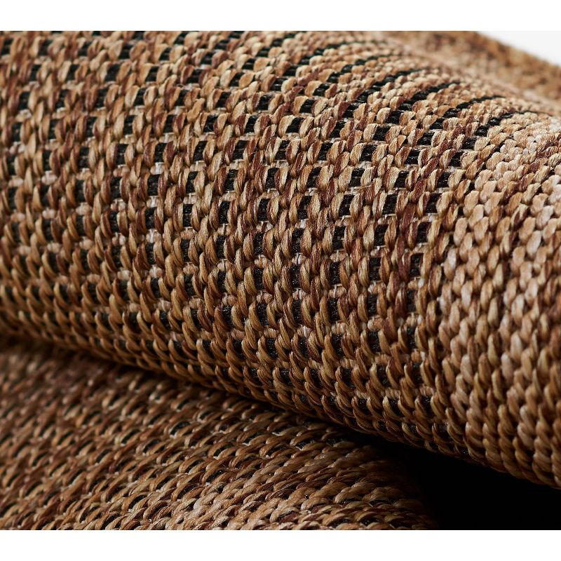 Momeni 3'3"x5' Hampton Zaid Machine Loomed Indoor/Outdoor Area Rug Natural: Geometric Pattern, Low Pile, Polypropylene