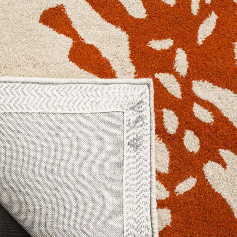 Bella BEL115 Hand Tufted Area Rug - Beige/Terracotta - 8'x10' - Safavieh.