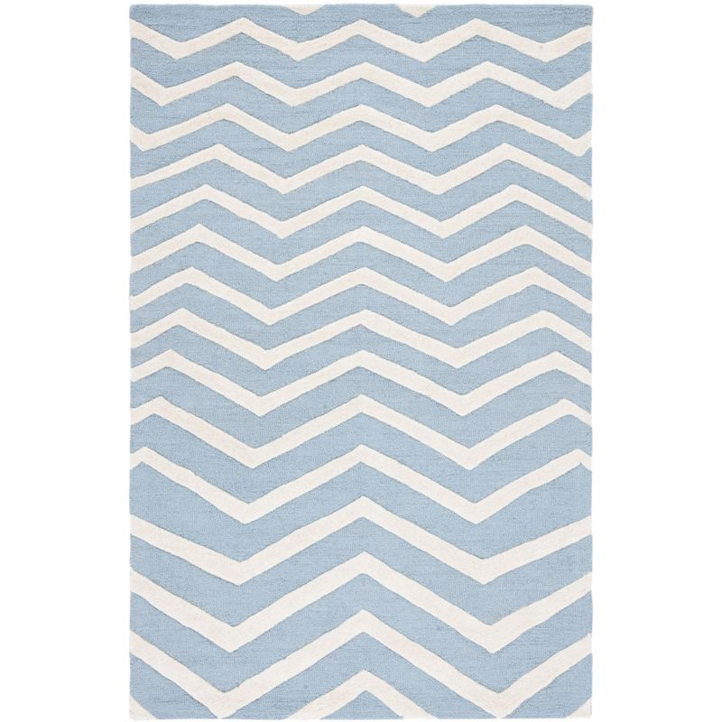 Cambridge CAM714 Tufted Indoor Area Rug - Blue/Ivory - 8'x10' - Safavieh