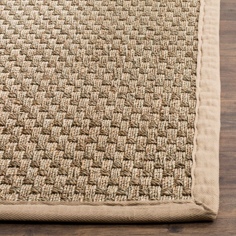 Natural Fiber NF114 Power Loomed Runner Rug - Natural/Beige - 2'6"x22' - Safavieh.