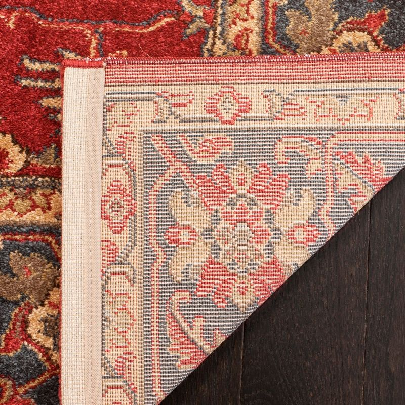 Mahal MAH693 Power Loomed Indoor Runner Rug - Red/Navy - 2'2"x8' - Safavieh