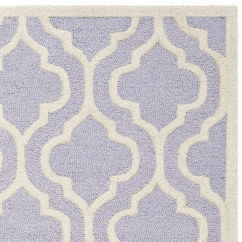 Cambridge CAM132 Tufted Indoor Area Rug - Lavander/Ivory - 9'x12' - Safavieh