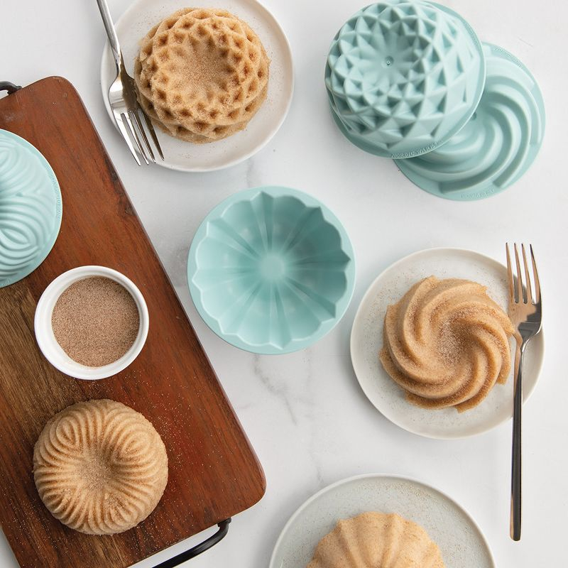 Nordic Ware Non-Stick Bundt Micro Mini-New (Set of 4)