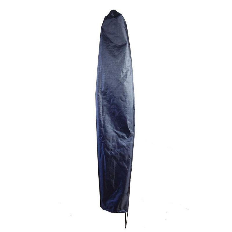 Shield Gold Weather Resistant 2-Layer Polyester Outdoor Umbrella Cover Charcoal Grey - 7/18.75x72"