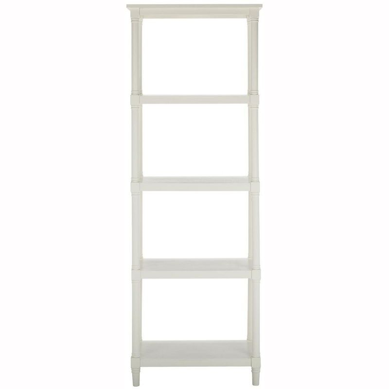 Odessa Bookcase - AMH5721 - Vintage White - Safavieh Couture