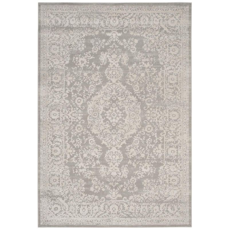 Princeton PRN713 Power Loomed Indoor Accent Rug - Grey/Beige - 2'6"x4' - Safavieh.