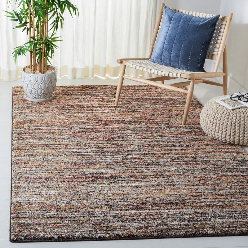Retro RET2133 Power Loomed Indoor Area Rug - Ivory/Gold - 4'x6' - Safavieh.