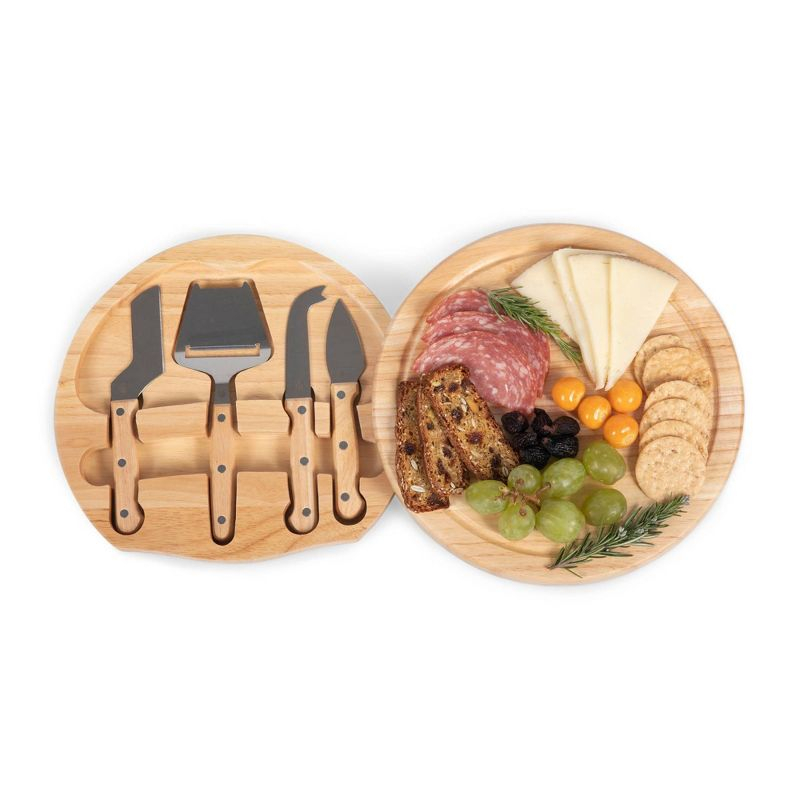 NCAA Mississippi State Bulldogs Circo Cheese Cutting Board & Tools Set - Brown