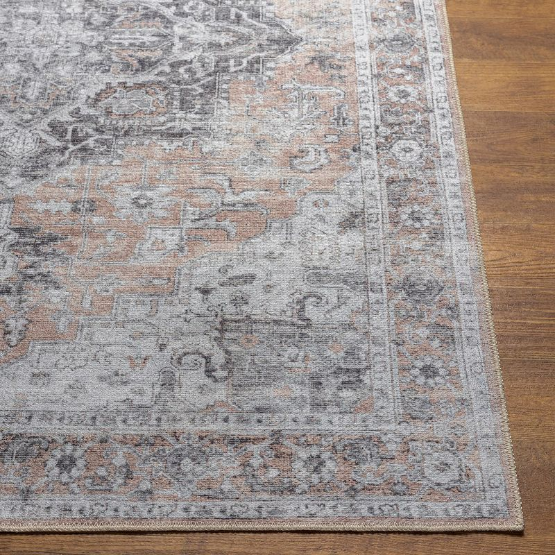 Mark & Day West Okoboji 2'7"x7'10" Runner Washable Woven Indoor Area Rugs Gray