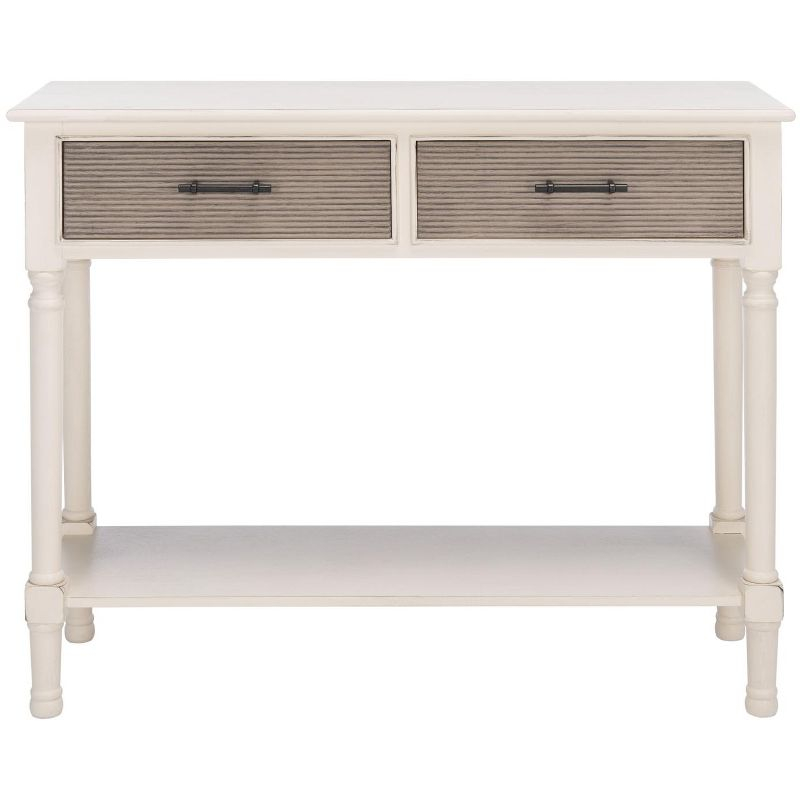 Ryder 2 Drawer Console Table - CNS5719D - Off-White - Safavieh