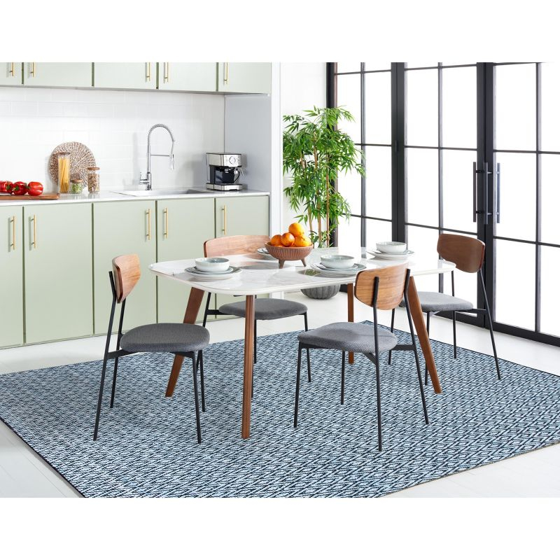 Montauk MTK621 Hand Woven Area Rug - Green/Black - 5'x8' - Safavieh.