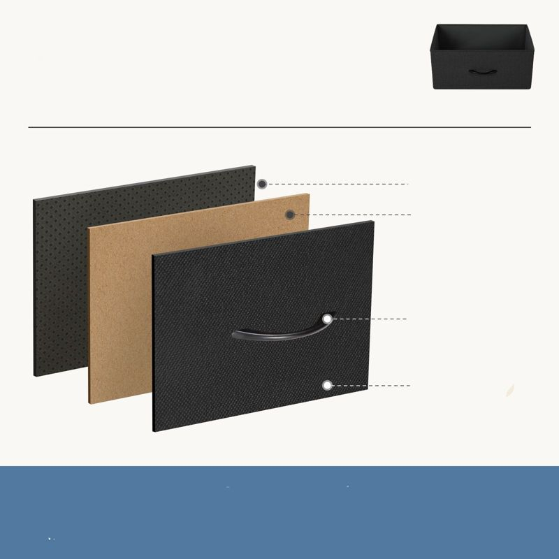 JIONJOY 6 - Drawer Dresser | Black