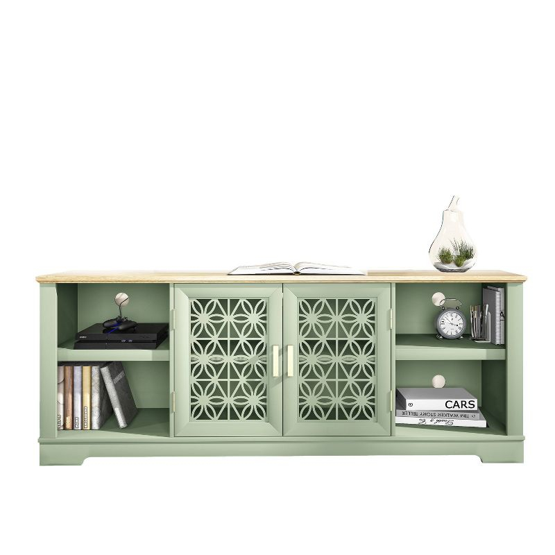 Decorative TV Stand for TVs up to 70" Green - Festivo