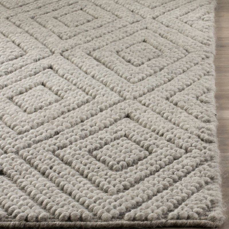 Natura NAT623 Hand Woven Area Rug - Silver - 8'9"x11'9" - Safavieh.
