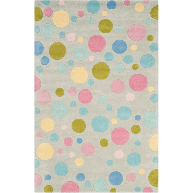 Soho SOH753 Hand Tufted Indoor Area Rug - Grey/Multi - 3'6"x5'6" - Safavieh
