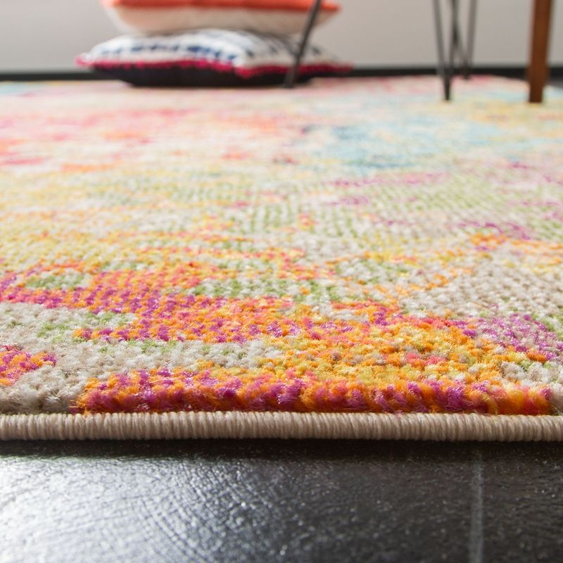 Madison MAD429 Power Loomed Area Rug - Ivory/Multi - 8'x10' - Safavieh.
