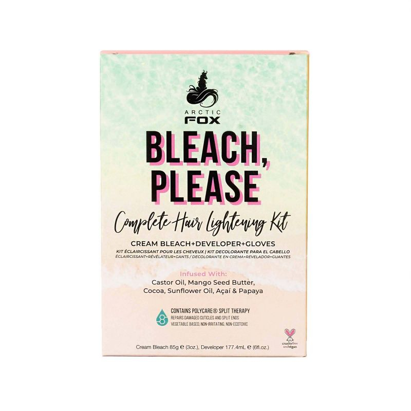 Arctic Fox Bleach Please Creme Hair Bleach & Developer Kit - 9 fl oz