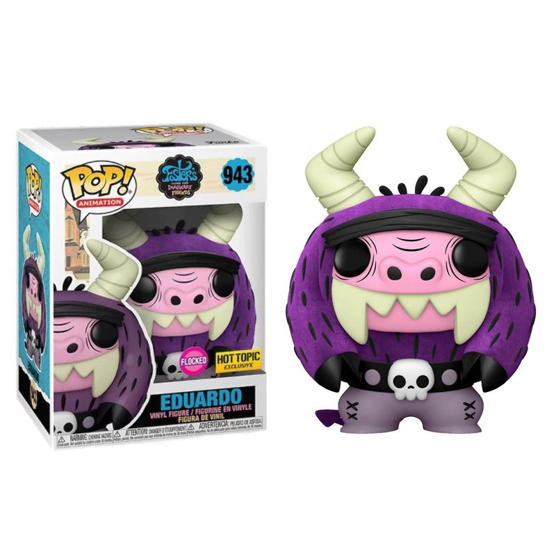 Funko Foster's Home for Imaginary Friends Funko POP | Eduardo (Flocked)