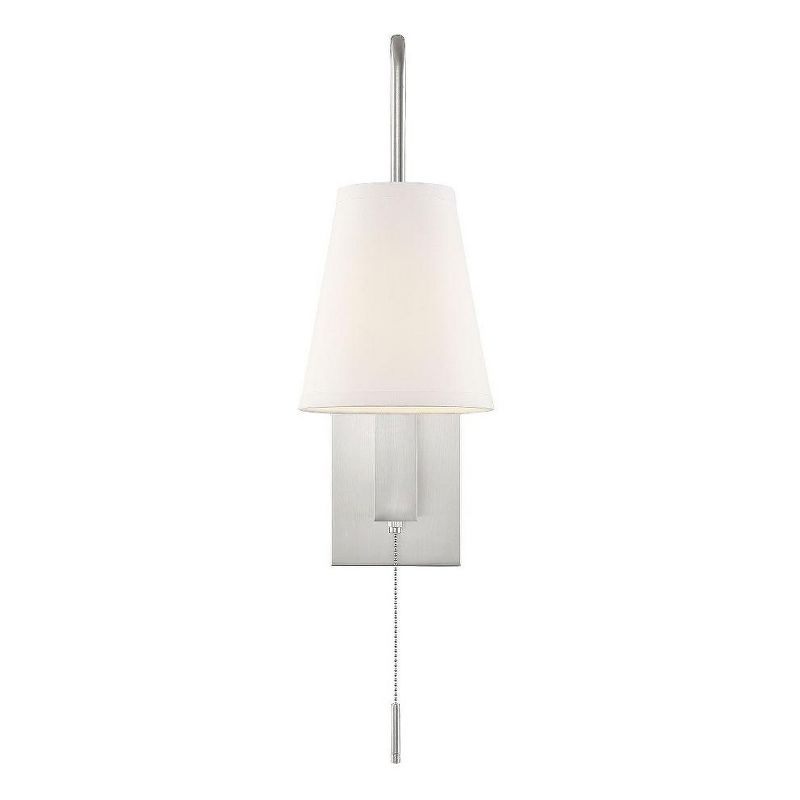 Savoy House Owen 1 - Light Swing Arm Lamp in  Satin Nickel