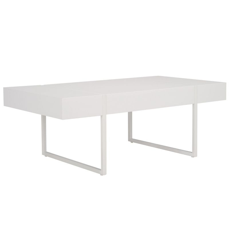 Tristan Coffee Table - White - Safavieh