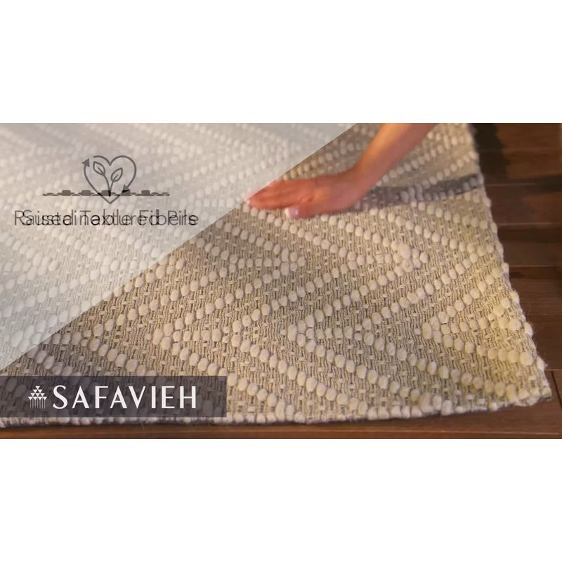 Marbella MRB324 Hand Woven Indoor Accent Rug - Ivory/Beige - 4'x6' - Safavieh