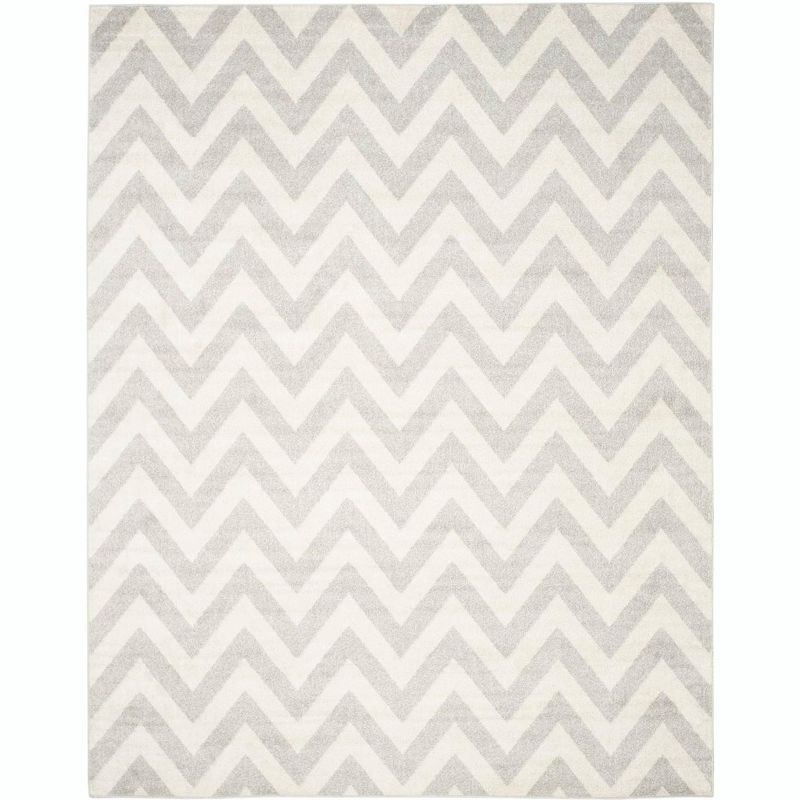 Amherst AMT419 Power Loomed Indoor Area Rug - Light Grey/Beige - 10'x14' - Safavieh