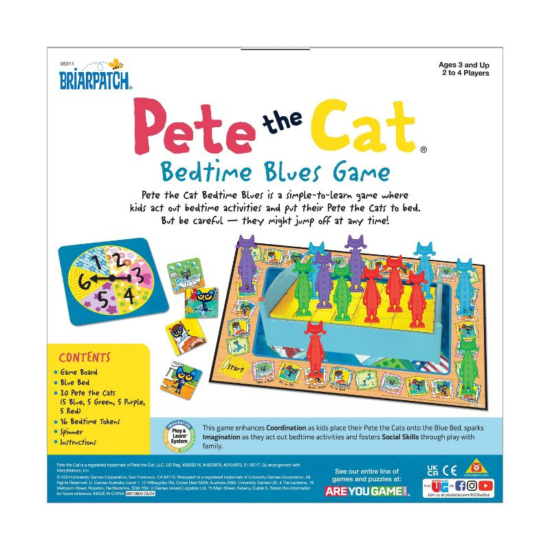 Briarpatch Pete the Cat Bedtime Blues Game
