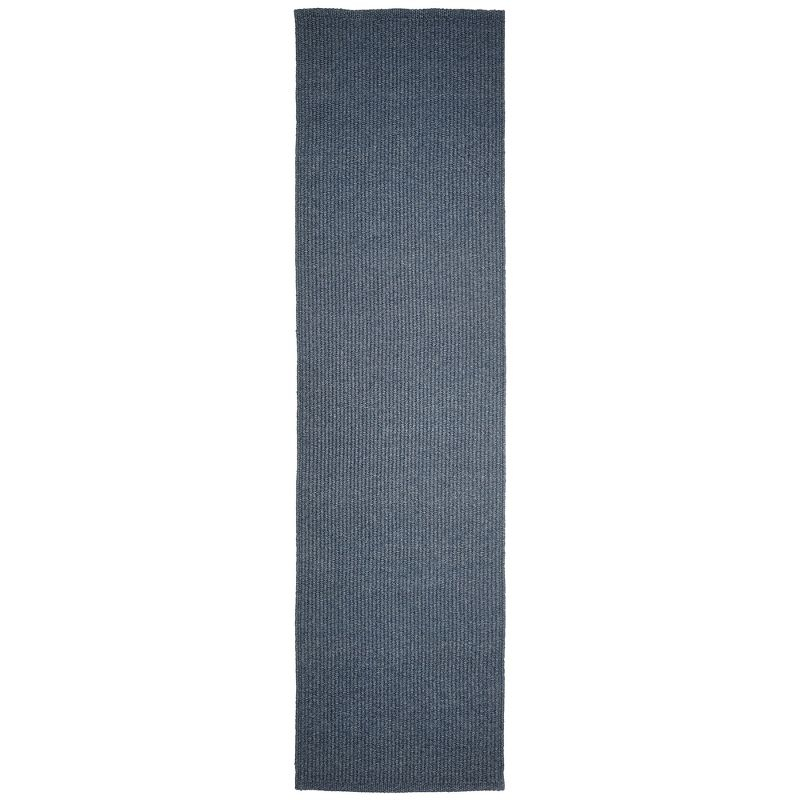 Liora Manne Avalon Texture Indoor/Outdoor Rug Navy 2' x 7'6"
