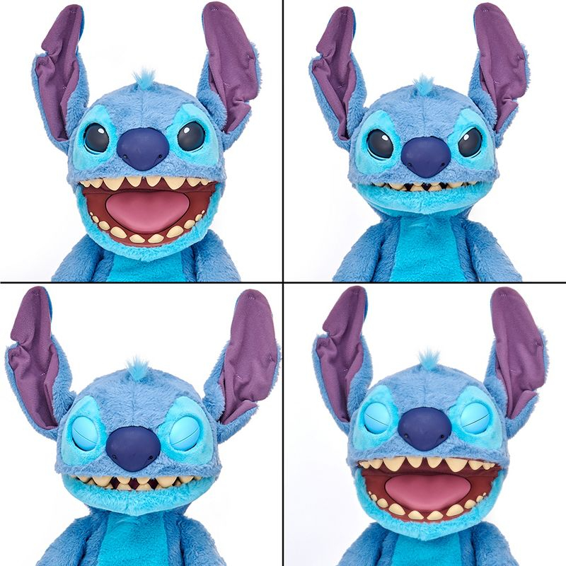 WOW! Stuff: Disney Stitch Puppetronic – RealFX, 100+ Actions & Sounds, 18” Figure, Limited 1st Edition, Ages 6+