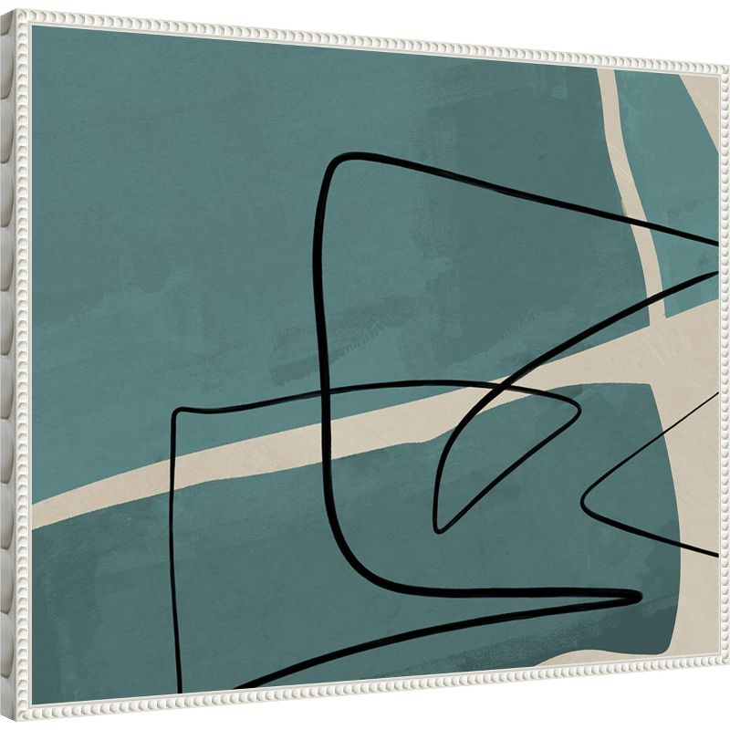 Amanti Art Different Strokes II by Dan Meneely Canvas Wall Art Print Framed 28 x 23-in.