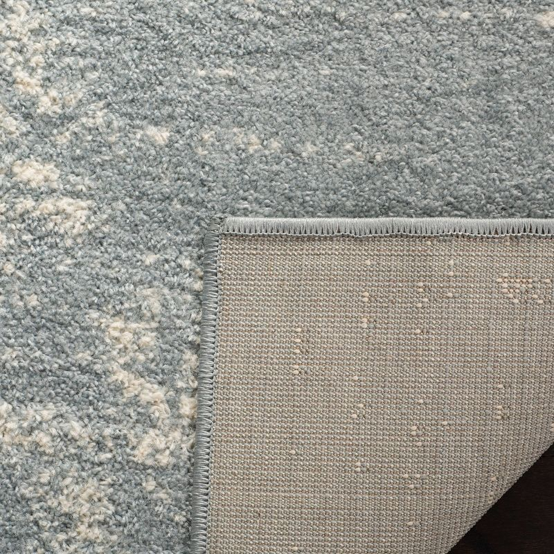 Adirondack ADR101 Power Loomed Area Rug - Slate/Ivory - 4'x6' - Safavieh.