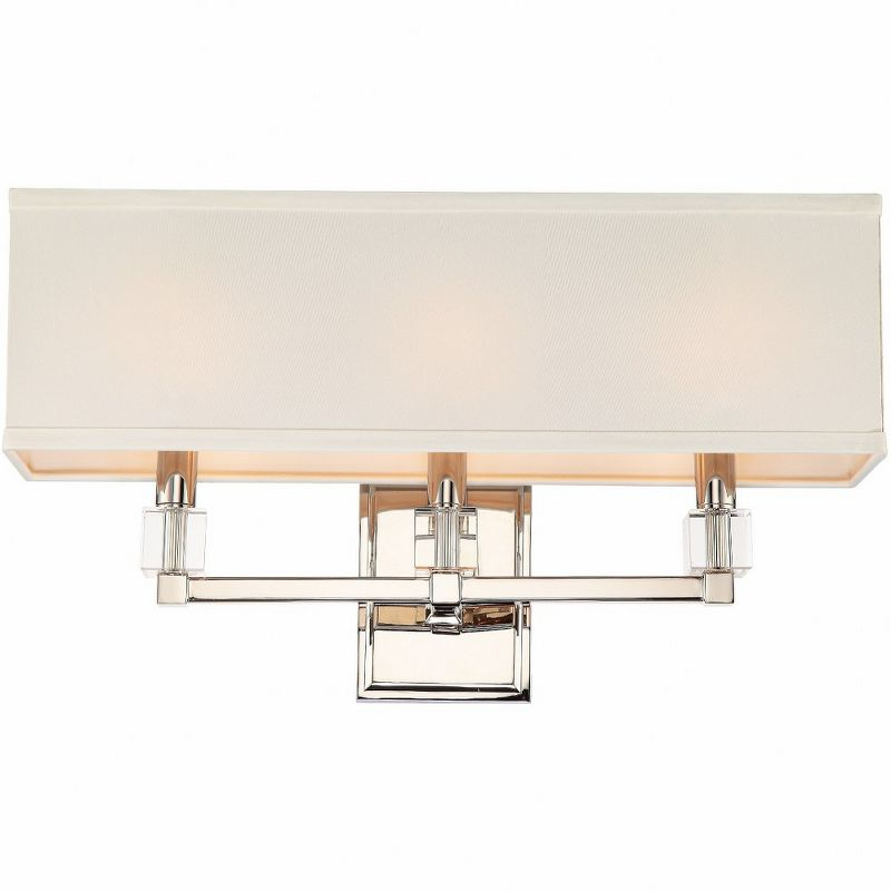 Crystorama Lighting Dixon 3 - Light Sconce in  Polished Nickel