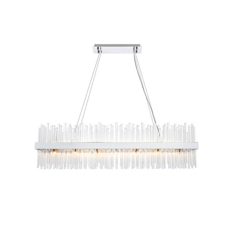 Elegant Lighting Dallas 28 - Light Chandelier in  Chrome