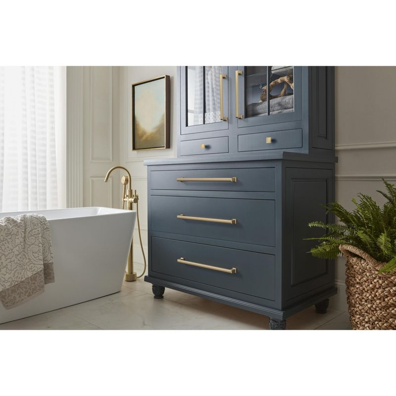 Amerock Appoint 12 inch (305mm) Center-to-Center Champagne Bronze Appliance Pull