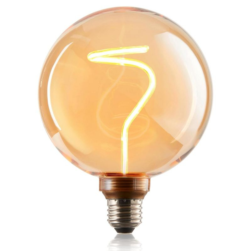 Next Glow Decorative LED Edison Bulb, Dimmable 2000K, E26, Oversized Globe