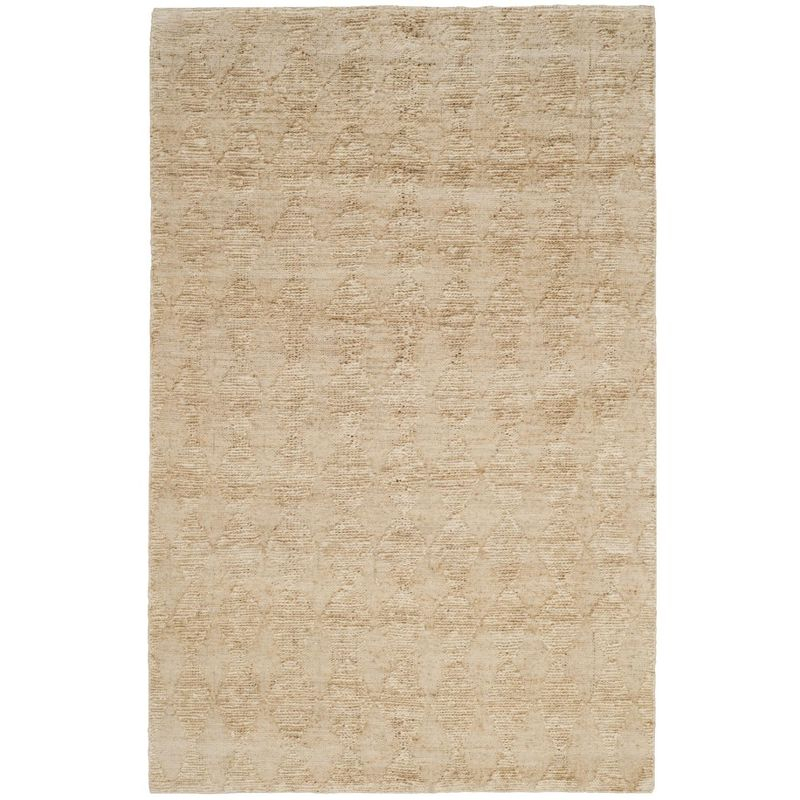 Organic ORG702 Handmade Indoor Area Rug - Light Beige - 5'x8' - Safavieh