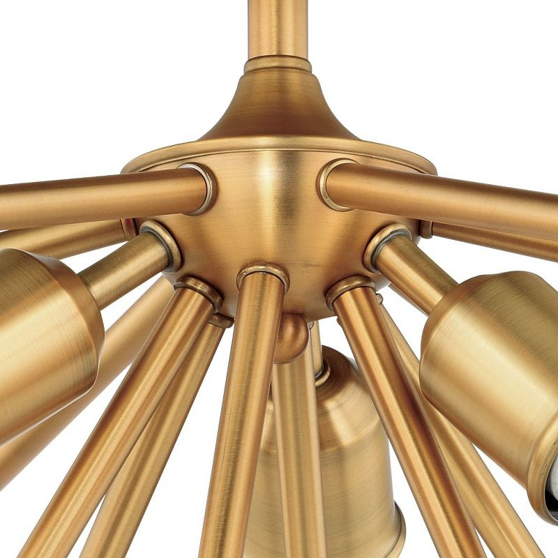 Vaxcel Estelle 3 - Light Flush Mount in  Natural Brass