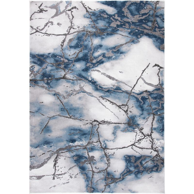Craft CFT877 Loomed Indoor Area Rug - Grey/Blue - 5'3"x7'6" - Safavieh
