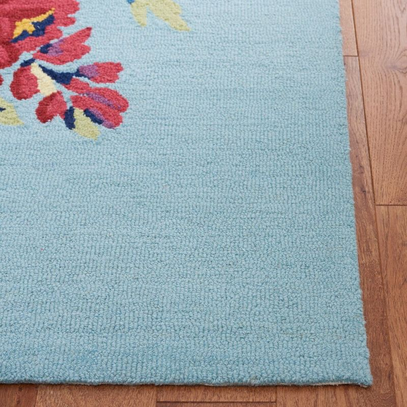Chelsea HK219 Hand Tufted Runner Rug - Blue/Rose - 2'3"x8' - Safavieh.