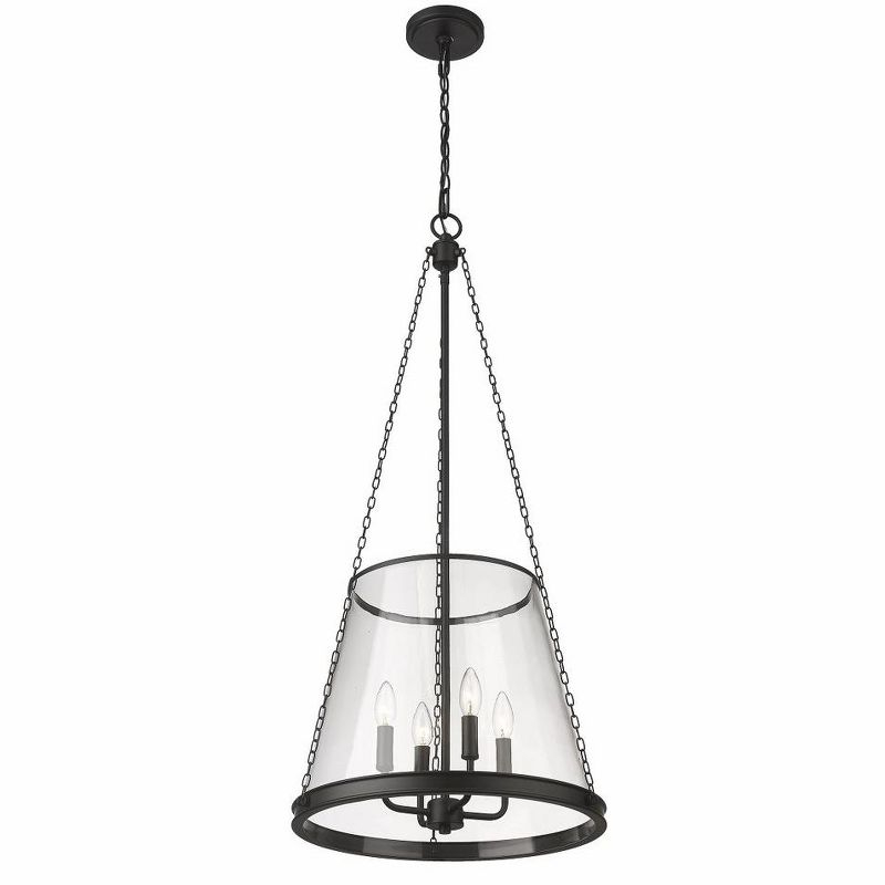 Z-Lite Prescott 4 - Light Pendant in  Matte Black